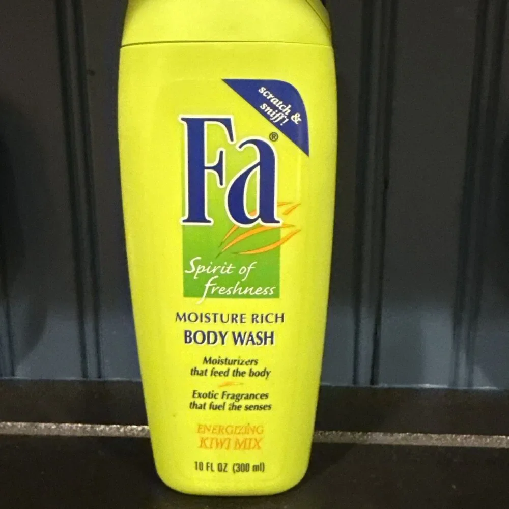 NEW! Fa Kiwi Mix FA Body Wash Spirit Of Freshness Discontinued! RARE 1999